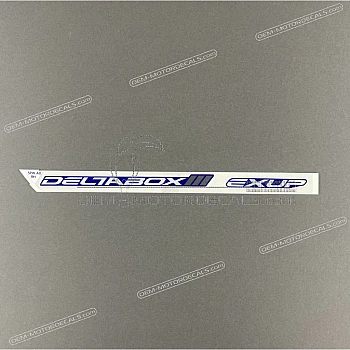 Emblema R1 carena laterale destra
