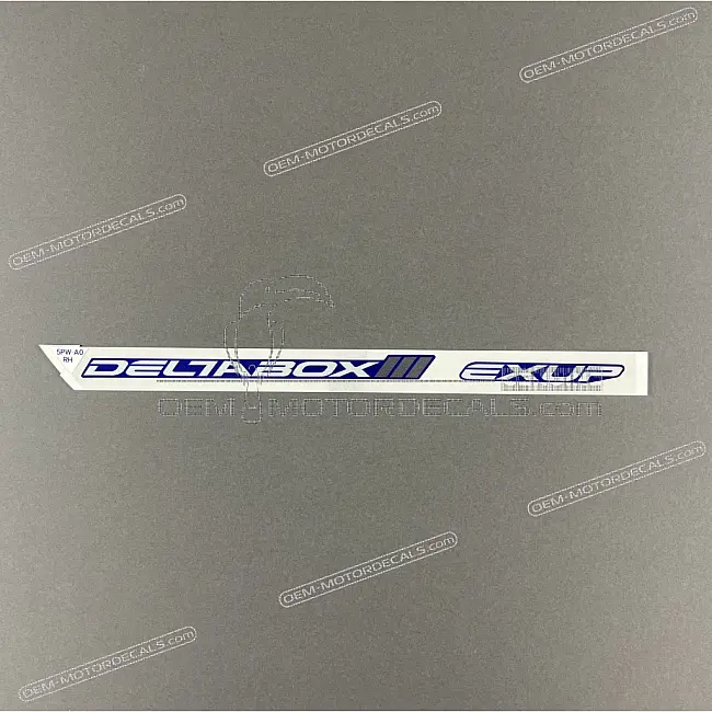 Yamaha YZF-R1 Embleem Zijkuip Rechts OEM 5PW28338A000