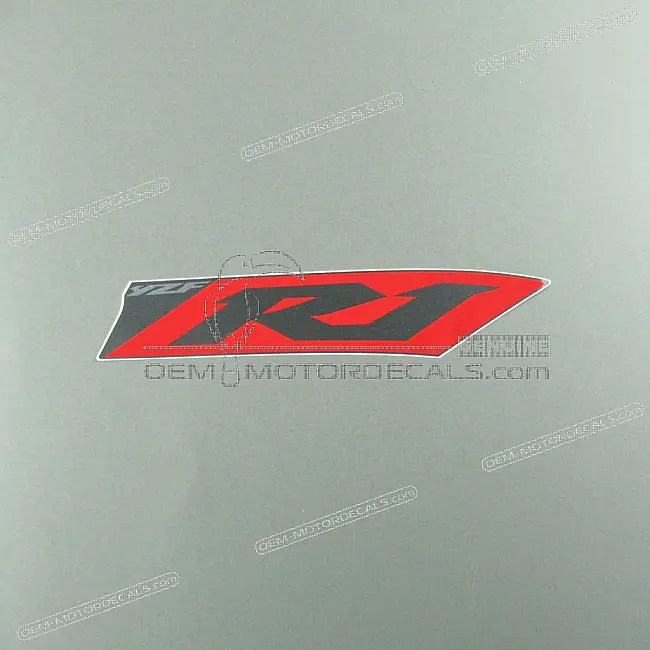 Yamaha YZF-R1 Emblema R1 Carena Laterale Destra OEM 5PW-2835C-01-00