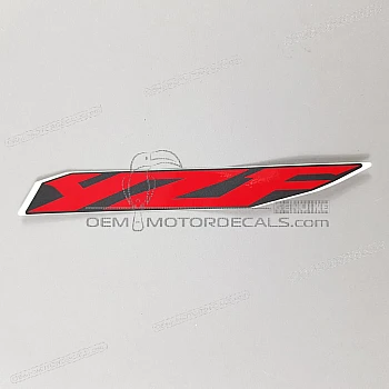 Side cowling decal