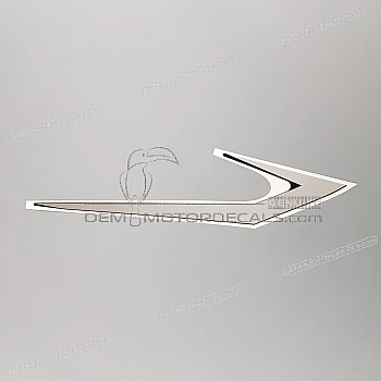 Heckverkleidung Aufkleber, Rechte Seite