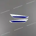 Brandstoftank stickerset