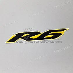 Front cowling decal