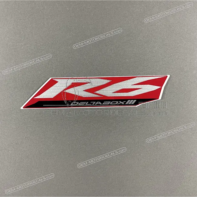Yamaha YZF-R6 Emblema Carena Laterale R6 OEM 5SL2834CB000