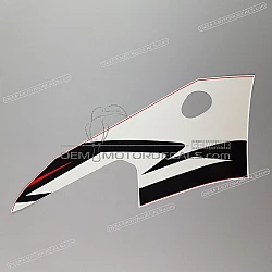 Side cowling decal, right side