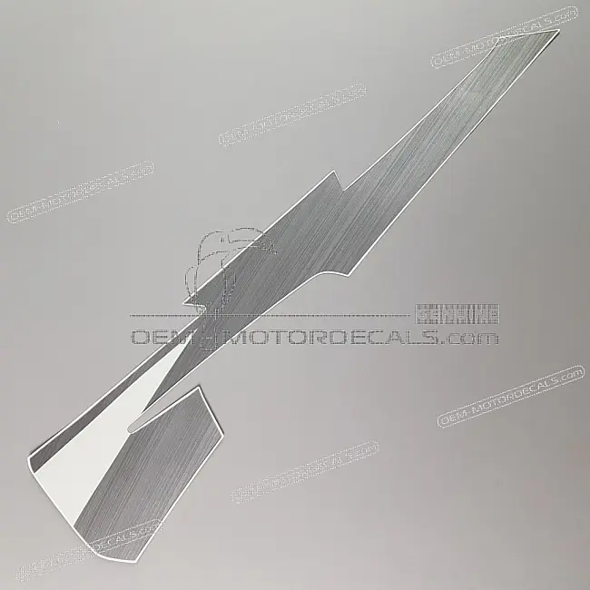 Grafica originale Yamaha YZF-R6 per carena inferiore destra, accento puntale, codice OEM 5SL-283A2-00-00