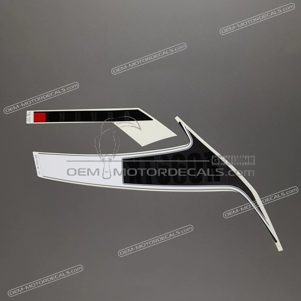 Yamaha XT660R Adesivo Aria Scoop Lato Sinistro OEM 5VK2137C6000 Decal Carenatura Originale di Fabbrica