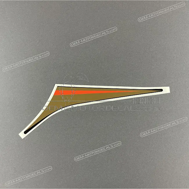 Yamaha XT660R Adesivo parafango posteriore lato sinistro OEM 5VK216610000
