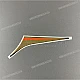 Autocollant Yamaha XT660R pour carénage de garde-boue arrière, côté gauche, OEM 5VK216610000