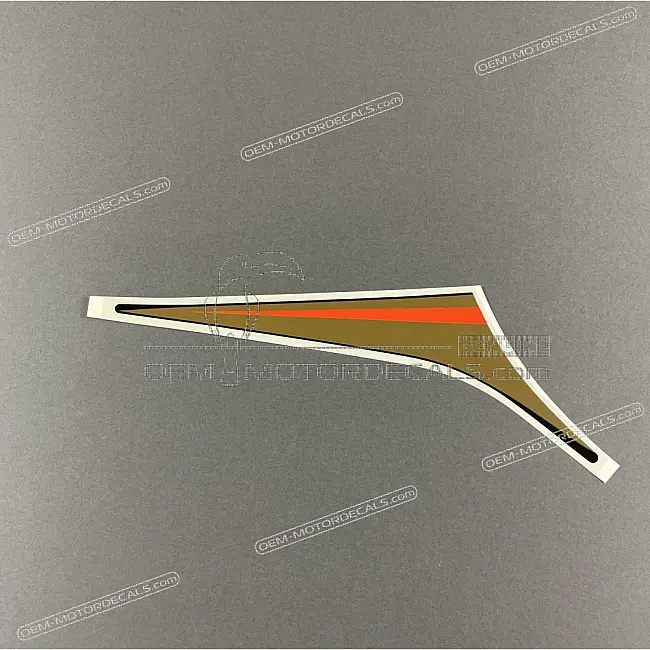 Yamaha XT660R Adesivo carena parafango posteriore destro lato destro OEM 5VK216620000