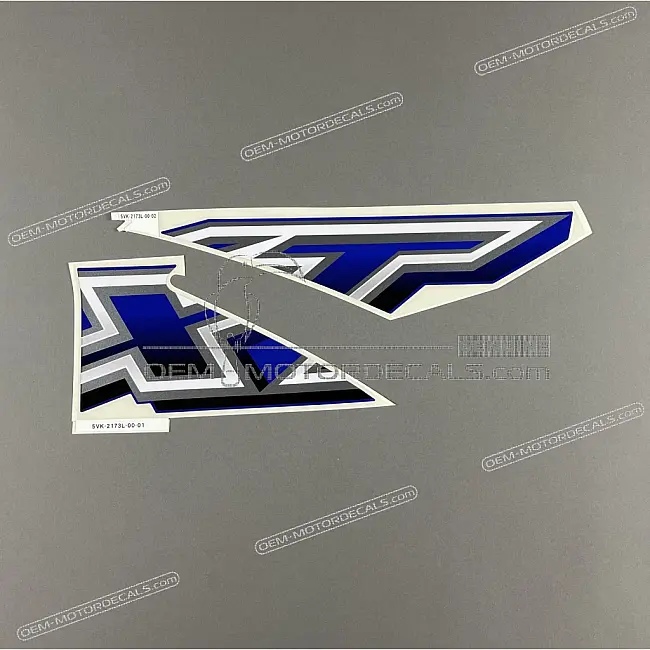 Yamaha XT660R Adesivo Carenatura Laterale Lato Sinistro OEM 5VK2173L0000
