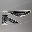Side cowling graphic, left side
