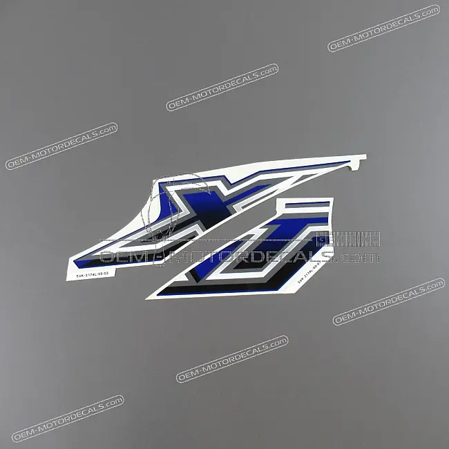 Yamaha XT660R Adesivo Carena Laterale Set 2 Lato Destro OEM 5VK2174L0000