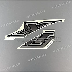 Seitenverkleidung Aufkleber Satz, Rechte Seite