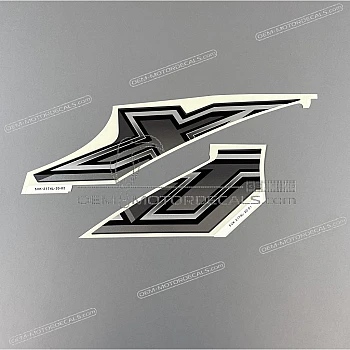 Seitenverkleidung Aufkleber Satz, Rechte Seite