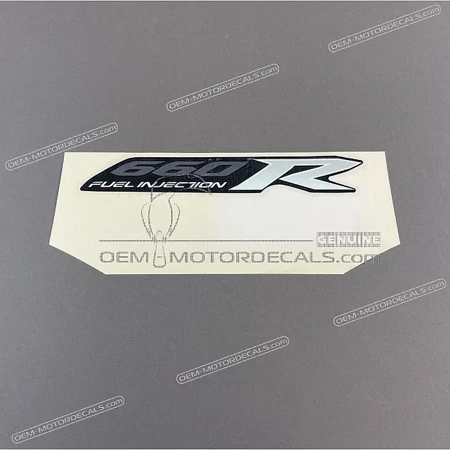 Yamaha XT660R Seitenverkleidung Rechts Aufkleber Rechts OEM 5VK217881000 Original Werkseitiger Aufkleber für Seitenverkleidung