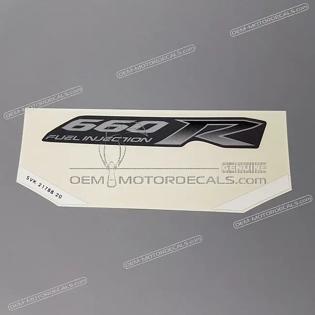 Yamaha XT660R Seitenverkleidungsaufkleber OEM 5VK217882000