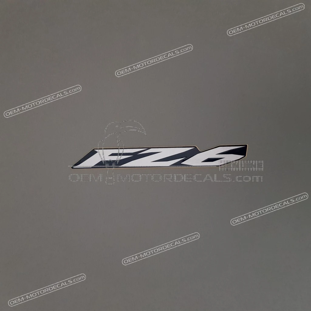 Adesivo Grafico Fiancata Yamaha FZ6 OEM 5VX217811000 Ricambio Originale di Fabbrica per Pannello Laterale