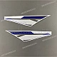 Yamaha YZF-R1 Fuel Tank YAMAHA Graphic Set OEM 5VY-24240-00-00