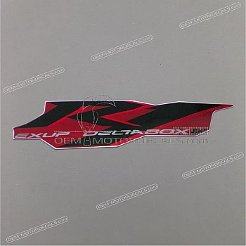 Side cowling decal, left side