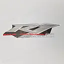 Emblema R1 carenado lateral, lado derecho