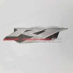 Side cowling decal, right side