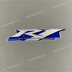 Emblema R1 carena sinistra