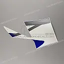 Side fairing R1 graphic, left side