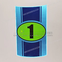 Kontpaneel sticker