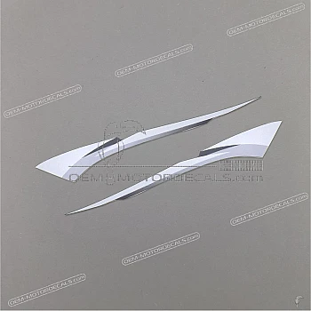 Adesivi posteriore coda carena, set