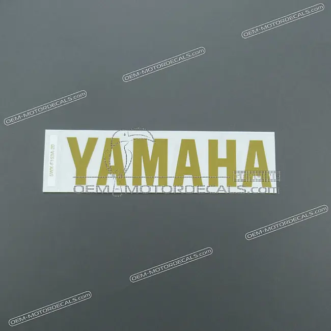 Yamaha TZR50 Pegatina Guardabarros Delantero YAMAHA Lado Izquierdo OEM 5WX-F153A-20-00