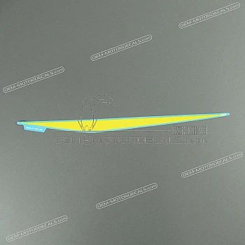Tail cowl decal, left side