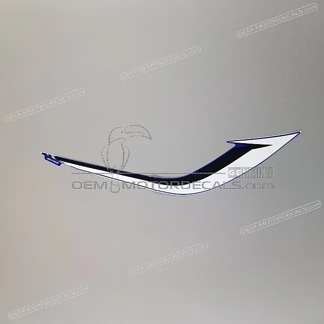 Yamaha TZR50 Emblema TZR para carenado lateral, lado izquierdo OEM 5WXF17840000