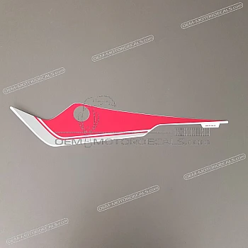 Tail cowl decal, left side