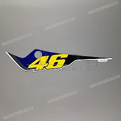 Pegatina colin, lado izquierdo