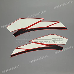 Side cowling decals, set