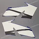 Voorkuip TZR sticker set