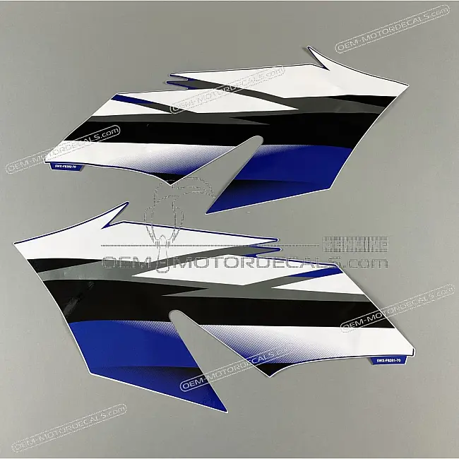 Yamaha TZR50 Obere Seitenverkleidung TZR Aufklebersatz Rechte Seite OEM 5WXF83907000