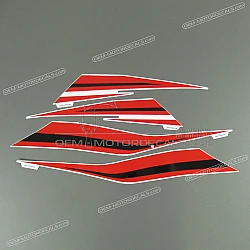 Side cowling decals, set