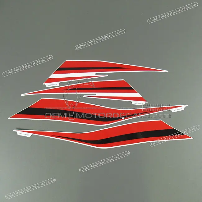 Yamaha TZR50 Seitenverkleidung TZR Aufkleber linke Seite OEM 5WXF83909000 Original Aufklebersatz für Hauptverkleidung