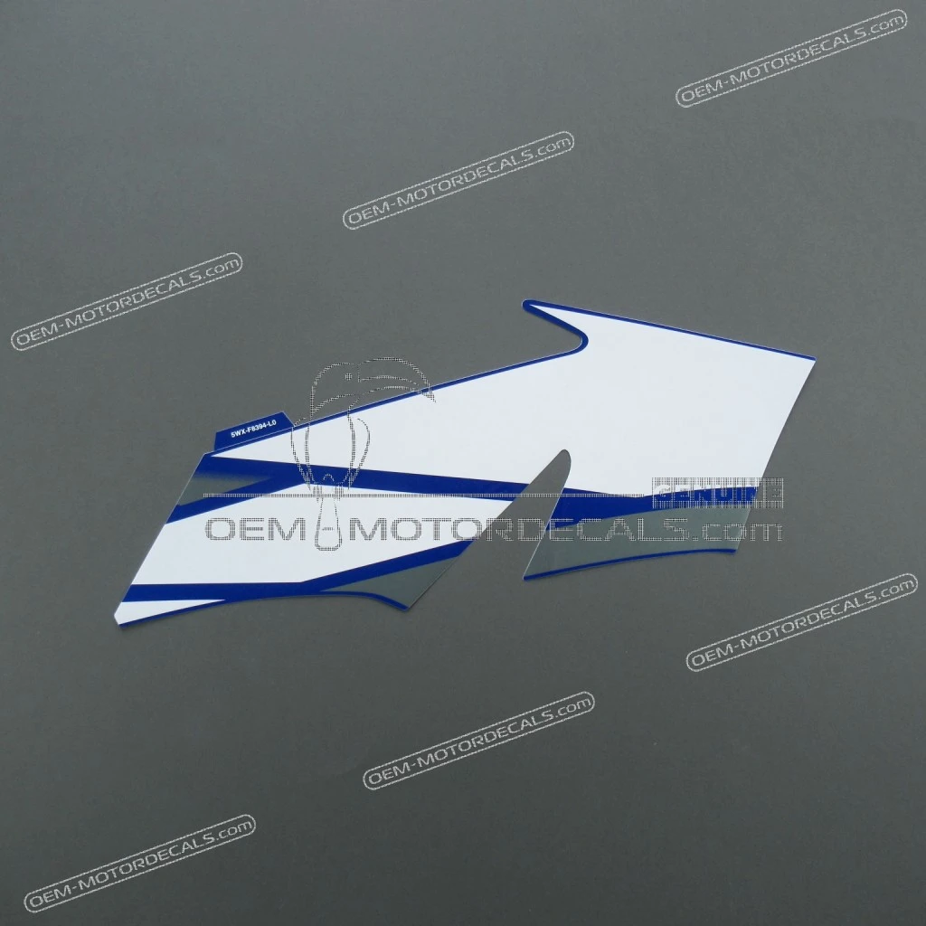 Autocollant carénage Yamaha TZR50 côté droit OEM 5WXF8394L000