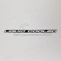 Side cowling decal