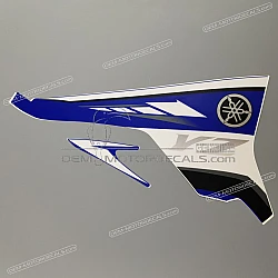 Side cowling decals set, right side