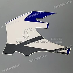 Side cowling decal, left side