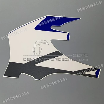 Side cowling decal, left side