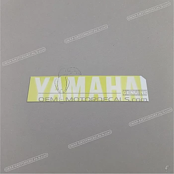 Belly pan decal