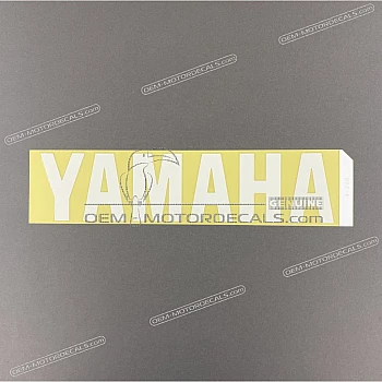 Emblemat YAMAHA na pług, prawa strona