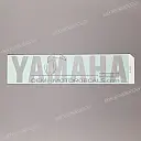 Yamaha embleem onderkuip, rechterzijde