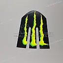 Front fender decal