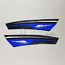 Front fender decal set